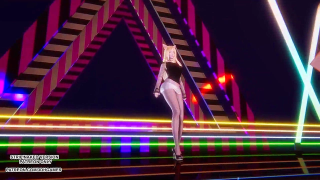 [MMD] Sistar - Touch my body Ahri Sexy Kpop Dance League of Legends Uncensored Hentai 4K