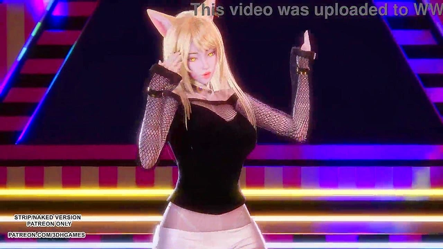 [MMD] Sistar - Touch my body Ahri Sexy Kpop Dance League of Legends Uncensored Hentai 4K