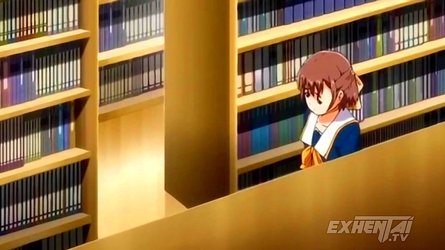 Young Student Get his First Creampie - Hentai