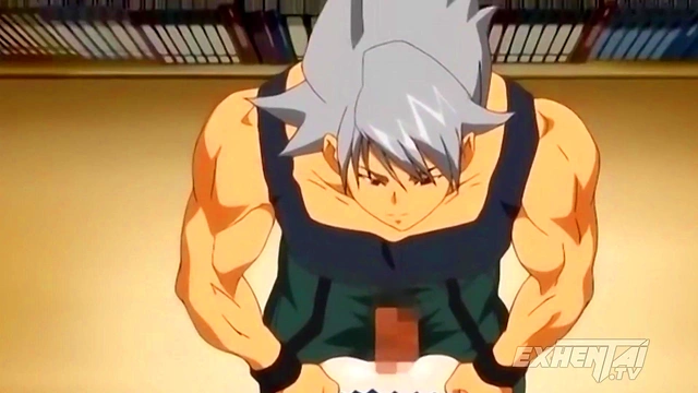 Young Student Get his First Creampie - Hentai