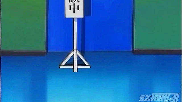 I suck him off and he fucks me in the middle of class - Uncensored Hentai [SUBTITLED]