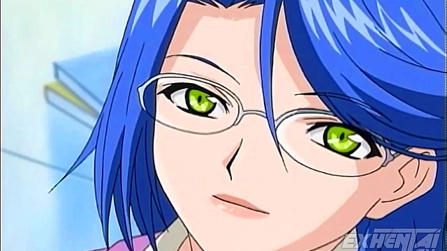 I suck him off and he fucks me in the middle of class - Uncensored Hentai [SUBTITLED]