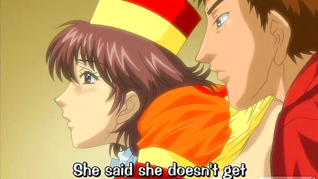 Boss Plays with His Shy Employee While Helping a Client - Hentai UNCENSORED [SUBTITLED]