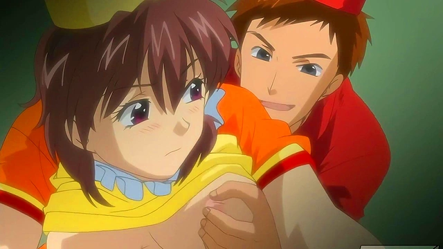 Boss Plays with His Shy Employee While Helping a Client - Hentai UNCENSORED [SUBTITLED]