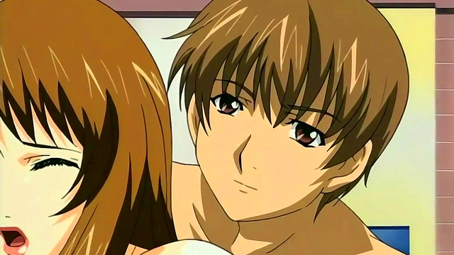 Hentai – A Hot Shower with my Busty Step Mom [UNCENSORED] [SUBTITLED]