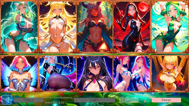 Battle Babes AI Hentai Compilation: Hot Elf Fantasy'Angels Demons'Gaming Cosplay in a