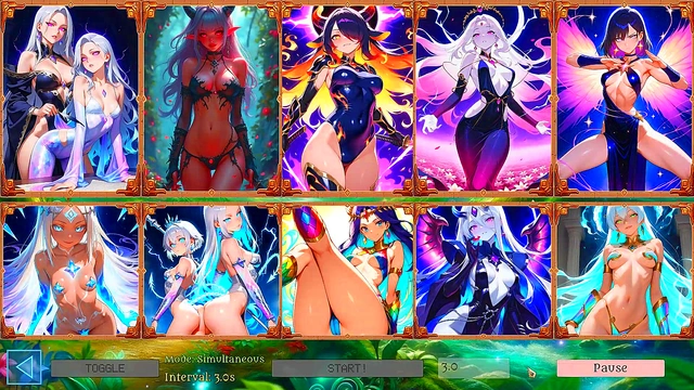 Battle Babes AI Hentai Compilation: Hot Elf Fantasy'Angels Demons'Gaming Cosplay in a