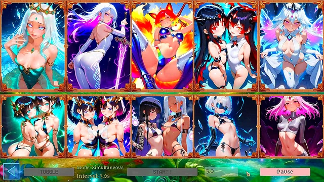 Battle Babes AI Hentai Compilation: Hot Elf Fantasy'Angels Demons'Gaming Cosplay in a