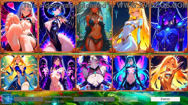 Battle Babes Hentai Game Slideshow - 10 Hot Fantasy Girls ft Elara'Seraphina Morrigan!