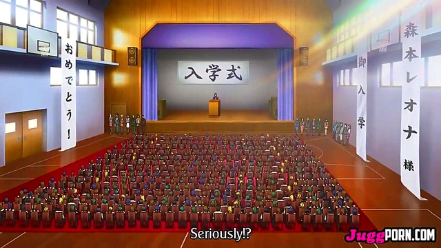 Saori Otokawa Experiences Sex with Her Horny Classmates - HENTAI