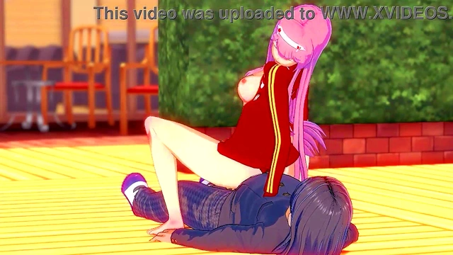 Zero Two of Darling in the Franxx getting fucked by an ugly guy