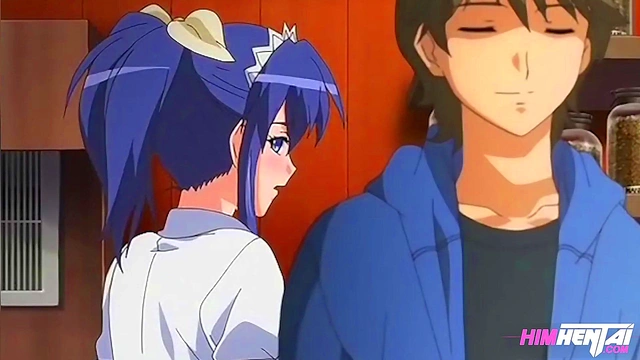 Hentai - I masturbate my stepsister while my girlfriend cooks