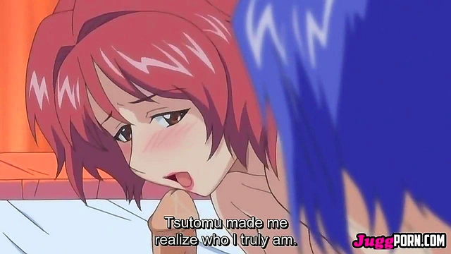 My Step Sister-in-Law and Her Busty Friend Suck My Cock - Uncensored Hentai