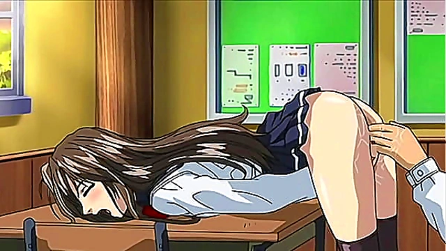 Anime Hentai - Expelled for fucking at school