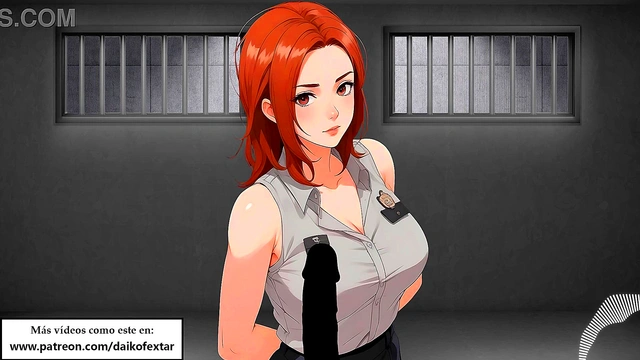 Good cop'bad cop Jerk-off instructions JOI hentai with Spanish voice