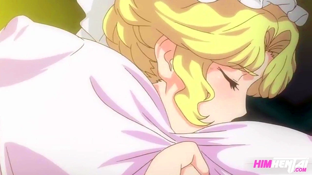 Anime Hentai - My busty maid gives me a blowjob with her tits
