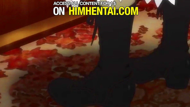 Anime Hentai - My busty maid gives me a blowjob with her tits