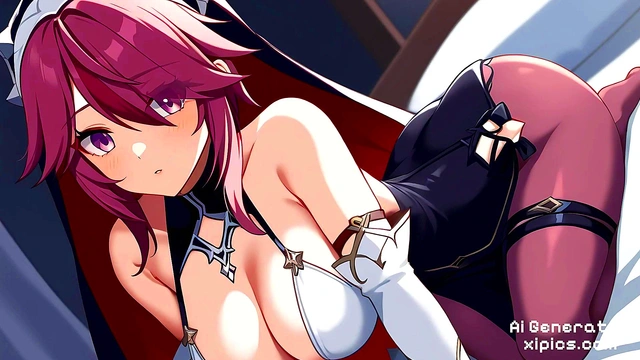 Rosaria Genshin Impact Porn and Hentai Ai compilation sexy and naked