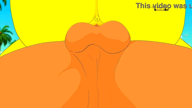 Marge on a nude beach !The Simpsons New Animation ಥ ಥ // Dsanimatin HENTAI ! 2025