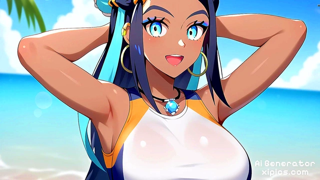 Nessa Pokemon Porn and Hentai Ai compilation sexy and naked