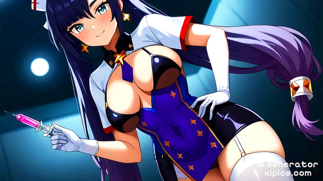 Mona Genshin Impact Porn and Hentai Ai compilation sexy and naked