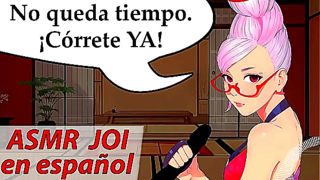 Exorcism JOI Hentai Masturbate to get the demon out Dandadan Spanish voice