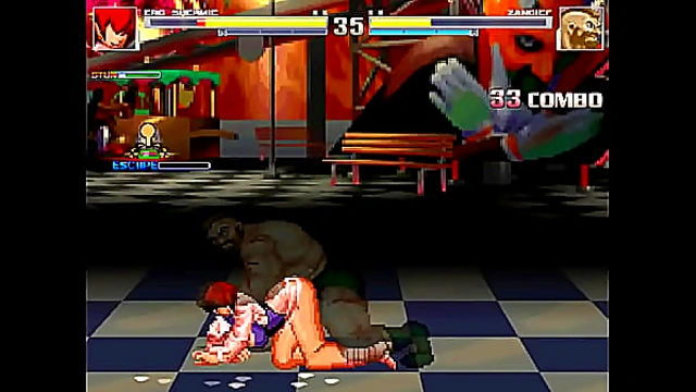 Red haired lady having sex in Fg zone new hentai game