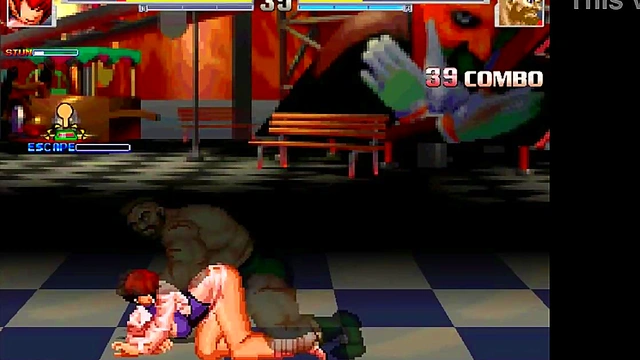 Red haired lady having sex in Fg zone new hentai game