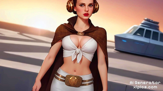 Padme Amidala Star Wars Porn and Hentai Ai compilation sexy and naked