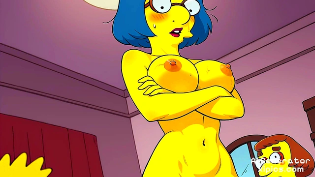 Luan Simpsons Porn and Hentai Ai compilation sexy and naked