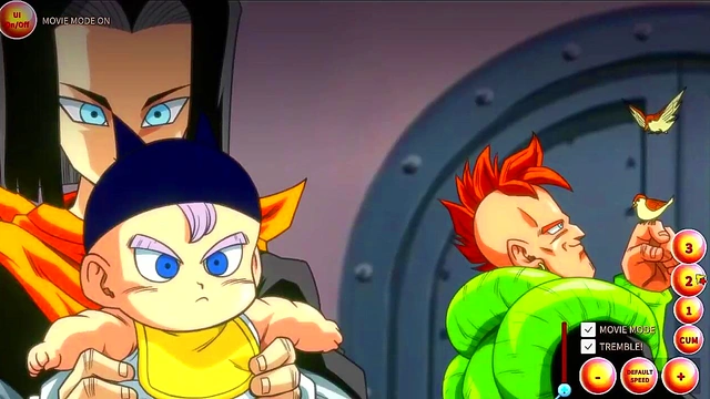 Dragon Ball Hentai xxx - Hot Intense Moment with Bulma and Trunks!