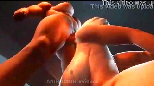 A sexy and hot woman with her big dick fucks a hentai xxx