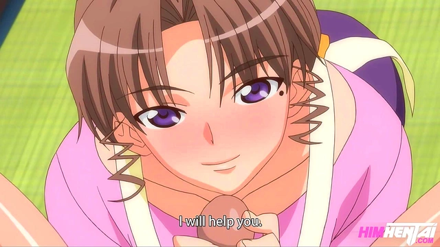 Uncensored Hentai - My stepmother catches me jerking off!!