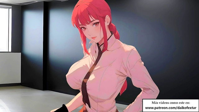 JOI Anal ASMR with Makima I will fuck you like a dog Spanish voice