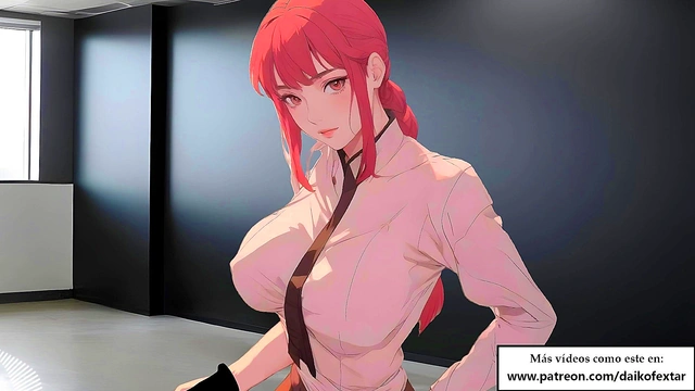 JOI Anal ASMR with Makima I will fuck you like a dog Spanish voice