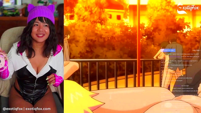 HOLY HE'S BREEDING EVERY GIRL IN THE NEIGHBORHOOD HAREM! Exotiq Fox Solo Gooner Girl