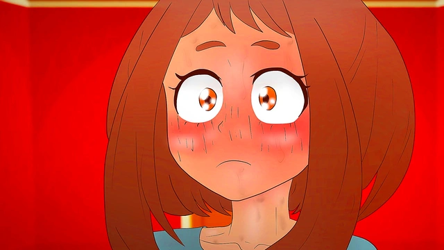 Girls are fined for refusing sex! Hentai sex Ochako Uraraka - My Hero Academia 2d ( Porn