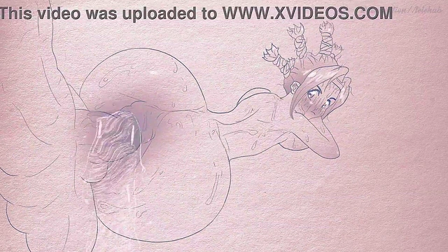 Animation on paper ( pens and pencils) Hentai Anime: Hunter x Hunter Menchi ( cartoon