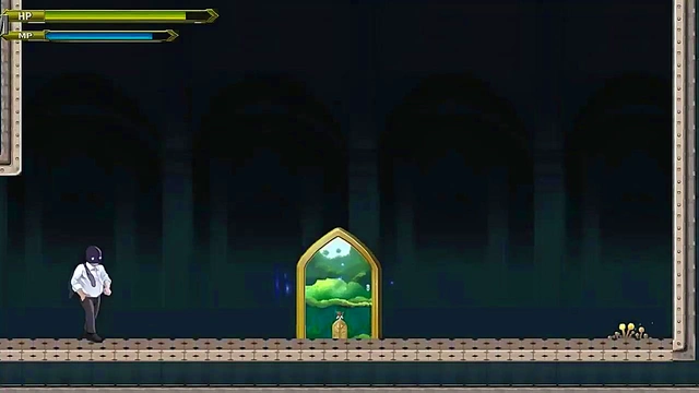 Man having sex in StepUncle pantyhose in another world new hentai game video