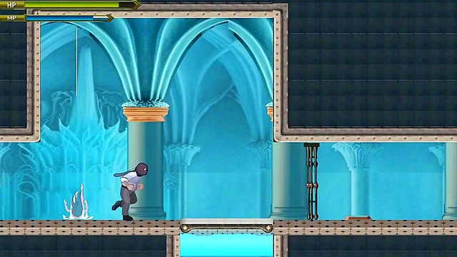 Man having sex in StepUncle pantyhose in another world new hentai game video