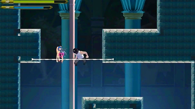 Man having sex in StepUncle pantyhose in another world new hentai game video