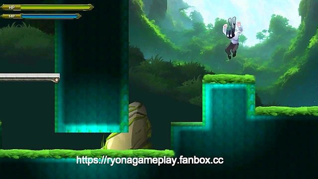 Man having sex in StepUncle pantyhose in another world new hentai game video