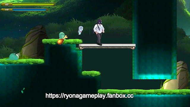 Man having sex in StepUncle pantyhose in another world new hentai game video