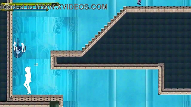 Man having sex in StepUncle pantyhose in another world new hentai game video