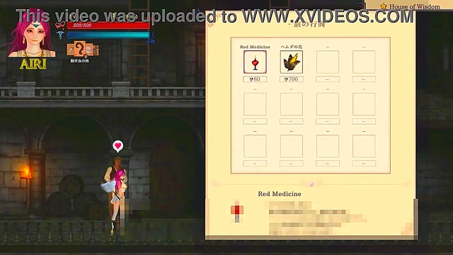 Hot pink haired lady having sex with a big man in Guilty hell 2 new hentai gameplay