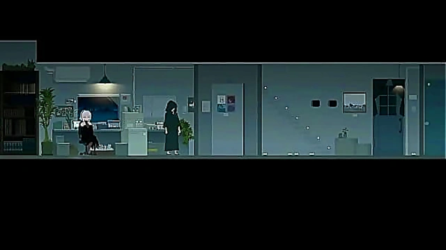 Man having sex in Dusk city new 2024 hentai game