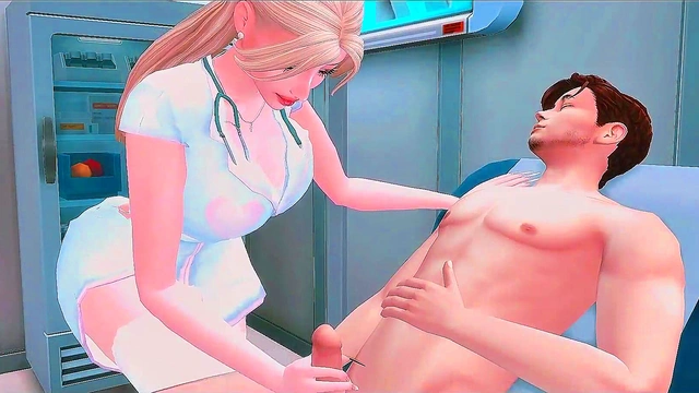 SCHOOL NURSE SHOWED HER DEEP THROAT AT THE EXAMINATION OF HER STEPSON'AND THEN ARRANGED