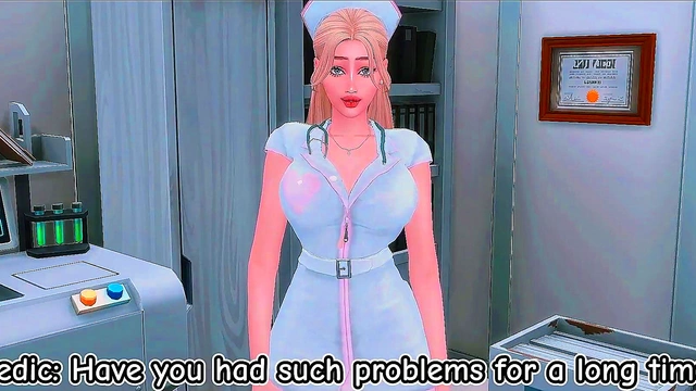 SCHOOL NURSE SHOWED HER DEEP THROAT AT THE EXAMINATION OF HER STEPSON'AND THEN ARRANGED