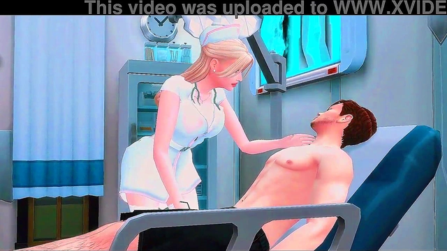 SCHOOL NURSE SHOWED HER DEEP THROAT AT THE EXAMINATION OF HER STEPSON'AND THEN ARRANGED