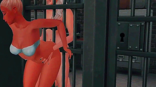 PERVERTED FUTANARI COP ARRANGED HARD ANAL SEX AND FACEFUCK FOR A SEXY PRISONER (SIMS